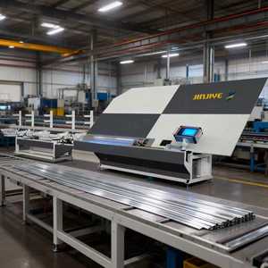 Полностью автоматический станок для гибки алюминиевых профилей с ПЛК для оконных и дверных рам - Product Image 1