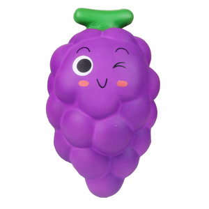 Pu Grape <b>Squishy</b> Toy 2 To 4 Years Unisex Fidget Toy - Product Image 2