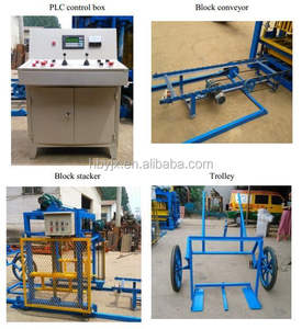 QTJ4-25 Qt4 Automatische Kleinblockanlage zur Herstellung von Zement-Hohlblocksteinen mit mechanischer Vibration für Kleinunternehmen - Product Image 5