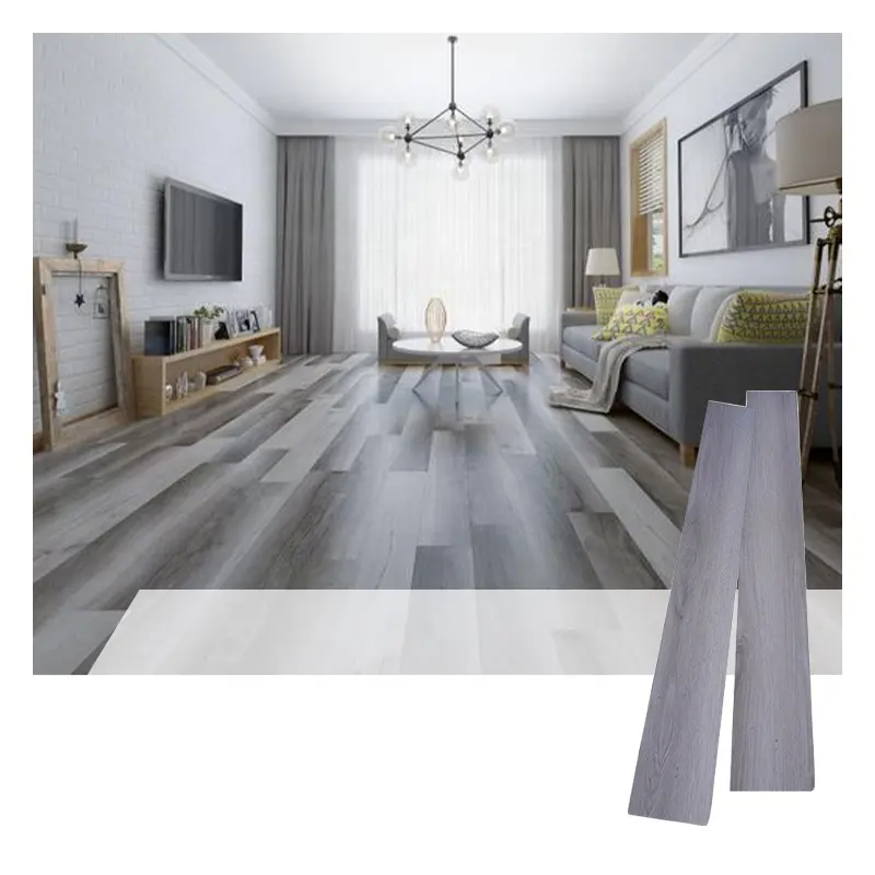 Milieuvriendelijk Interieur Waterdichte Planken Stijve Vinyl Klik Slot Spc Vloeren