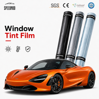 Film solaire pour pare-brise SPEEDMOD 2mil Ice Crystal, protection contre les UV, réjection de chaleur, directement de l'usine.