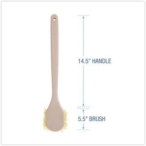 Cepillo de Limpieza Multiusos Boardwalk BWK4320 de 20 Pulgadas de Largo, Color Bronceado, con Mango de Polipropileno - Product Image 2