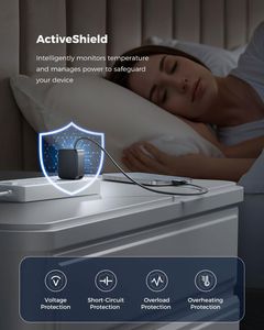 อะแดปเตอร์ชาร์จเร็วรุ่นใหม่ล่าสุด PD20W แบบพับได้ ปลั๊กแบบ US พร้อมสายชาร์จแบบยืดหดได้ Type C สำหรับโทรศัพท์ IP 16 15 และ Android - Product Image 6