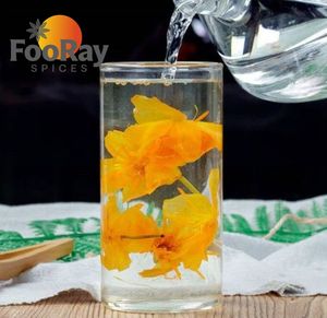 Thé de Trollius Chinensis (Jin Lian Hua) Séché de Qualité Supérieure – Boisson Herbal pour le Soin de la Voix - Product Image 6