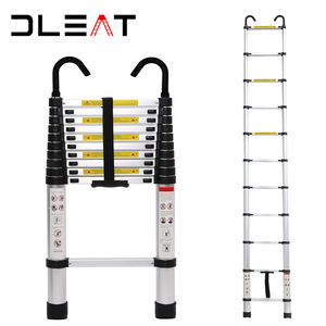 Nhà Máy Bán Buôn Nhôm Thẳng 2.9M 3.2M Kính Thiên Văn Thang Có Thể Điều Chỉnh Chiều Cao Con Chó Vật Nuôi Đoạn Đường Thang Có Thể Gập Lại Cầu Thang - Product Image 4