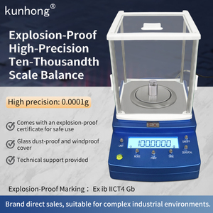 Quy mô cân bằng 1/10000 nhạy cảm dễ Đọc độ phân giải chính xác công nghiệp nhỏ numérique phân tích cân bằng <span class=keywords><strong>0</strong></span>.1 mg - Product Image 5