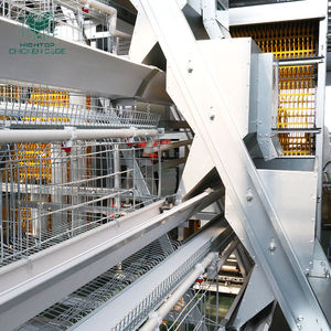 Cages d'élevage de volailles automatique de type A en batterie pour <span class=keywords><strong>les</strong></span> poules pondeuses africaines - Product Image 3