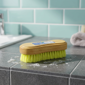 Kleen up Oval-shaped Multi-Purpose Bathroom Floor Brush Without Handle Simple Style with Durable Bristles Model 0611 - Product Image 3