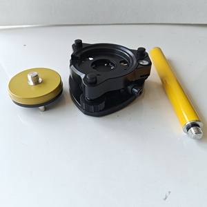 Ensemble de trépieds métalliques industriels de haute qualité, pièces et accessoires d'instruments de topographie, adaptateur de plomb optique optimal, <span class=keywords><strong>poteau</strong></span> - Product Image 5