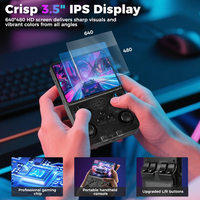 Console de jeu portable rétro R36S, écran IPS de 3,5 pouces, RK3326 intégré, plus de 18000 jeux, lecteur de jeux vidéo 64 Go