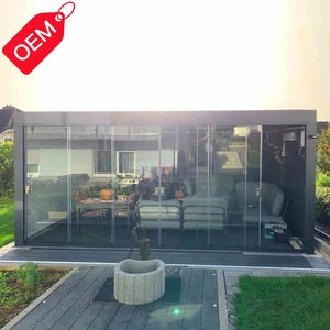 3x3 3x4 3x5 3x6 4x3 4x4 4x6 <span class=keywords><strong>6x3</strong></span> 6x4 m Pare-soleil électrique pour automatisation de toit Gazebo extérieur étanche pergola à persiennes - Product Image 1