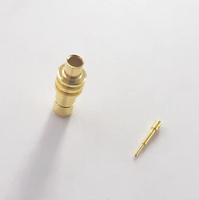 Connecteur d'antenne coaxiale RF 50 ohms SMB mâle (prise) pour câble de 0,086''
