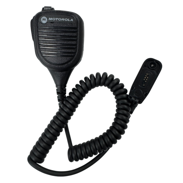 MOTOROLA PMMN4046 Handheld Microphone Emergency Key Audio Key Remote Speaker for DP4801E DP4400E XPR7350E DGP8550E Two-way Radio