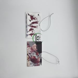 Diffuseur d'air pour voiture en papier de coton avec pendentif pour rétroviseur arrière de voiture Slam Dunk, parfum d'aromathérapie longue durée - Product Image 4
