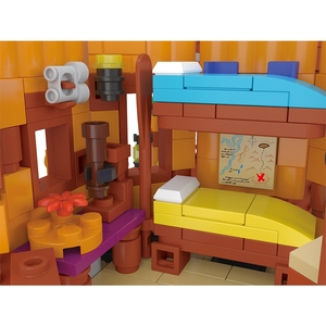 Blocchi di plastica Mork 8000PCS 031004 modello cielo stellato incandescente casa sull'albero assemblaggio giocattoli bambini compleanno regali di natale - Product Image 4