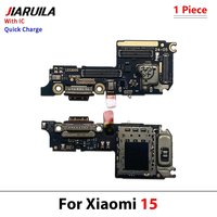 40% de Descuento en Placa de Puerto de Carga de Repuesto para Xiaomi 15T 15 Pro, Conector de Carga Flexible para Teléfono Móvil, Cables Flexibles, Descuento por Volumen