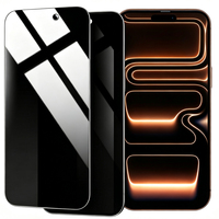 Protection d'écran anti-espion à couverture intégrale pour iPhone 16 PRO MAX, verre de confidentialité pour iPhone 18, 17 Air, 17 Pro Max, verre trempé