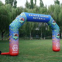 Arche gonflable personnalisable de haute qualité avec logo de marque pour événements et jeux – Publicités gonflables de qualité