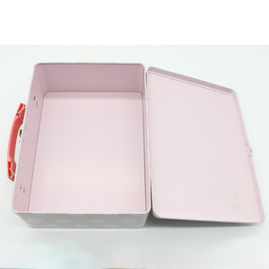 Tùy Chỉnh In Hình Chữ Nhật Kim Loại Trang Điểm Trường Hợp Hộp Thiếc Trẻ Em An Toàn Lưu Trữ Di Động Cho Công Chúa Theo Chủ Đề Nhà Máy Giá Sô Cô La Quà Tặng - Product Image 5