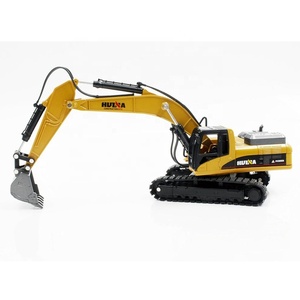 HUINA 1710-excavadora de <span class=keywords><strong>juguete</strong></span> de aleación de gran calidad, camión modelo RC, coche fundido a presión de Metal, <span class=keywords><strong>juguete</strong></span> de ingeniería, regalo de Navidad - Product Image 4