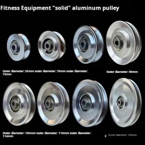 Accesorios de Equipos de Fitness de Aleación de Aluminio y Acero Inoxidable, Polea de Alta Posición, Rueda Metálica para Polea de Alta Resistencia - Product Image 2