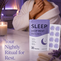 Patchs Transdermiques Hypoallergéniques CE pour le Sommeil, Doux pour la Peau, Anti-Stress, à Forte Adhérence, pour la Maison et les Voyages, Soutien Quotidien au Repos