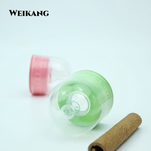 Biberon in Silicone Senza BPA con Tettarella Anti-Colica <span class=keywords><strong>e</strong></span> Tappo Antipolvere per Neonati, Vendita all'Ingrosso - Product Image 2
