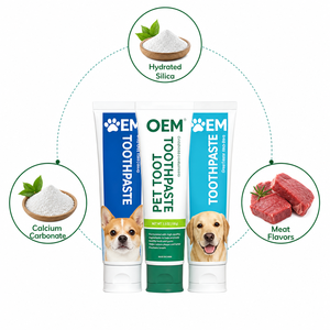 Pâte dentifrice végétale pour animaux de compagnie – Soin buccal, protection anti-sensibilité et caries, haleine fraîche, nettoyage <span class=keywords><strong>dentaire</strong></span> pour chiens et chats - Product Image 1