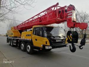 รถบรรทุกติดเครน Sany ใช้ 25Ton เพื่อถอดรถยก 42M พร้อมชิ้นส่วนเครื่องยนต์ - Product Image 5