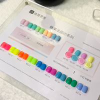 ZRKGEL Vernis à ongles UV gel professionnel de haute qualité à séchage rapide, formule premium, nouvelle arrivée, couleur néon, teinte bonbon, flacon DIY
