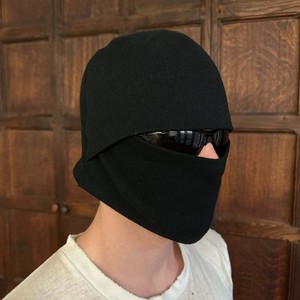 Gorro de Punto de Estilo Europeo, Holgado, Cálido para Invierno, de Acrílico, Unisex, con Diseño de Casco de Caballero, Logotipo Personalizado - Product Image 3