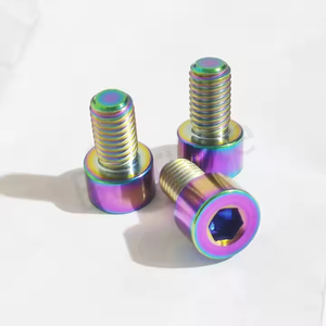 Tornillo de Cabeza Redonda con Recubrimiento de Titanio GR5, Tornillo de Cabeza Personalizado M2 Métrico para Equipos Industriales - Product Image 5