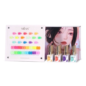 ชุดเจลทาเล็บยูวีแอลอีดี 16 สี รุ่นใหม่จากมิลาน กันน้ำ แห้งเร็ว ปลอดสารพิษ สำหรับตกแต่งเล็บ - Product Image 5