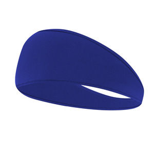<b>Sports</b> <b>Headband</b> Quick Dry Breathable Sweatband For Women Running Yoga Cycling Solid Color Fitness Hair Tie - Product Image 2