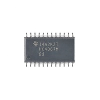 CD74HC4067M96 Multiplexer Analog 16 Saluran Demultiplexer 2V-6V IC Analog SOIC24 Dua Arah