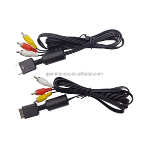 Ld nóng bán 1.8m âm thanh <span class=keywords><strong>video</strong></span> để 3 RCA AV Cable cho PS3/PS2 Điều kiện Mới AV thành phần TV <span class=keywords><strong>Video</strong></span> Cable cho Playstation 2 3 cho PS3 - Product Image 2