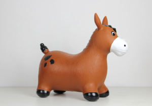 Enfants Saut Rebond Ride sur Jouets Gonflable Cheval Lait Vache <span class=keywords><strong>Animal</strong></span> Espace Trémie pour Enfants - Product Image 2