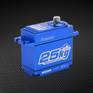 Servo PowerHD LW25MG de 25 kg de torque, engranaje metálico impermeable para camiones RC - Product Image 2