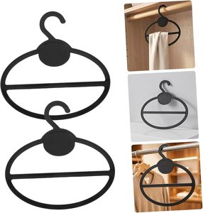 Porte-foulards ovale simple et multifonctionnel pour magasin de vêtements, idéal pour l'affichage d'écharpes et de châles - Product Image 6
