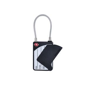 <span class=keywords><strong>Candado</strong></span> de cable de 3 dígitos con combinación TSA para bolsa de <span class=keywords><strong>golf</strong></span> y taquillas de gimnasio, compatible con Sentry, con compartimento para etiqueta de nombre - Product Image 5