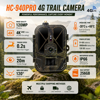 Suntekcam 120MP 4K охотничья тропа камера 4g Дикая камера с бесплатным облачным сервисом электронной почты FTP функция солнечной поддержки HC-940Pro