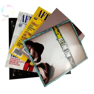 Couverture souple broché mat moins cher magazine a3 a4 a5 offset pas cher papier et carton impression