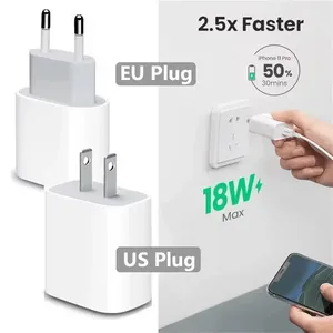 Cargador USB C PD de 20 W, Adaptador de Teléfono Tipo C de Carga Rápida para <span class=keywords><strong>iPhone</strong></span> 15 14 13 Pro Max Mini X <span class=keywords><strong>XS</strong></span> Eléctrico con Protección OTP - Product Image 3