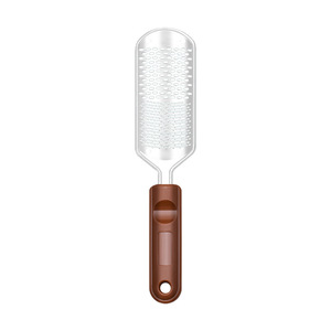 Nettoyeur de pieds en acier inoxydable, lime à pieds, nettoyeur de pieds double face, éliminateur de callosités, outil de soin des pieds, lavable. - Product Image 3