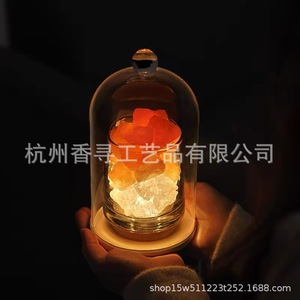 Heshes Aroma Crystal Lamp Glass <b>Perfume</b> Lamp Long Lasting Fragrance Home Use All Season - Product Image 2