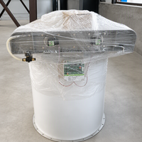 Système de filtration d'air automatique vibrant pour silo à ciment industriel, filtre à sacs à jet pulsé pour la protection de l'environnement