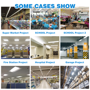 Tùy chỉnh thiết kế chiếu sáng trong nhà đèn lịch thi đấu có thể kết nối <span class=keywords><strong>LED</strong></span> Strip treo trần văn phòng 4ft Mặt dây chuyền tuyến tính <span class=keywords><strong>LED</strong></span> Batten ánh sáng - Product Image 6