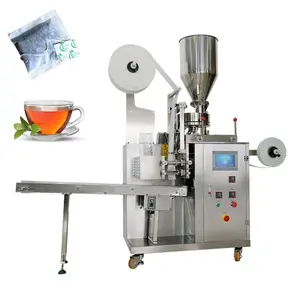 Automatic Coffee Dip Inner Loose Tea Bag Filter Paper with Thread Label Weighing Packing Machine Price