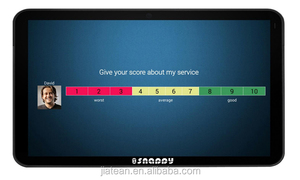 Système de rétroaction client service satisfaction enquête dispositif 10 pouces tablette intégré logiciel d'enquête - Product Image 5