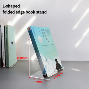 Rõ ràng Acrylic cuốn sách hiển thị đứng máy tính để bàn tổ chức cho bán lẻ kệ và văn phòng tài liệu lưu trữ - Product Image 4